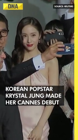 Korean popstar Krystal Jung makes #Cannes debut #krystaljung #cannes2023 For more videos, click here