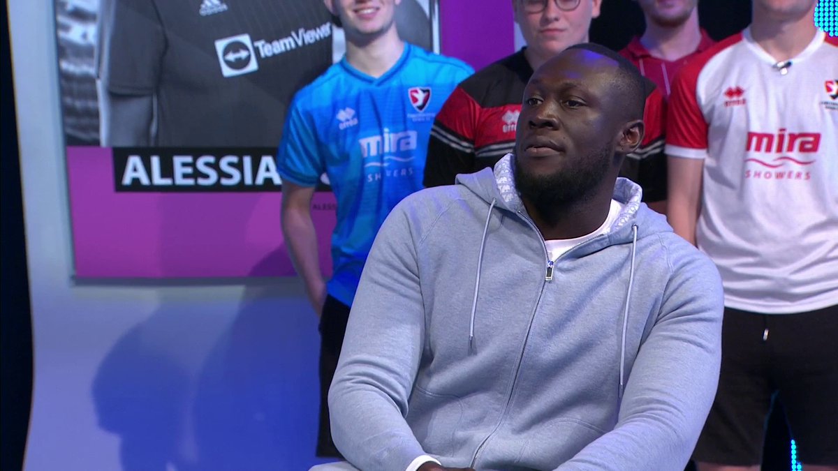 "After all of this, we've had a better season than Arsenal!" Stormzy throwing shade 🕶️