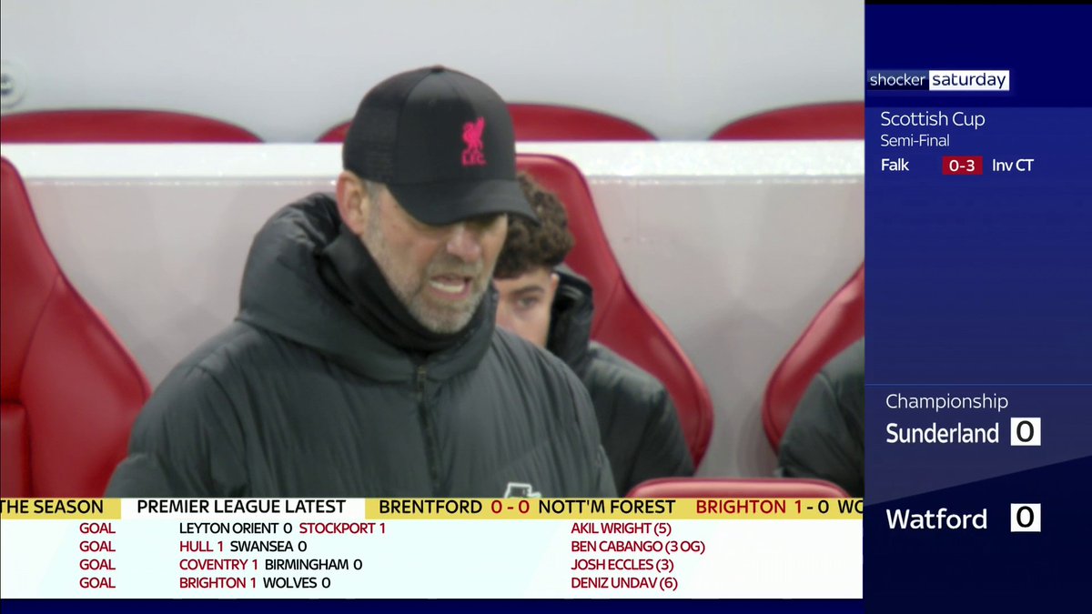 Someone get a charger in Jurgen Klopp! 🔋