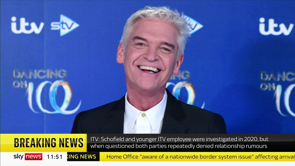 BREAKING: ITV has said it investigated "rumours of a relationship" between Phillip Schofield and a younger employee - but the pair "repeatedly denied" the affair Read more here 👉 📺 Sky 501, Virgin 602, Freeview 233 and YouTube
