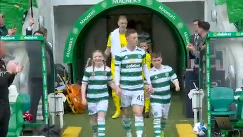 🍀 "Stand On The Shoulders of Giants" A full stadium display at Celtic Park for this season's final league match! Watch Celtic face Aberdeen live NOW on Sky 📺