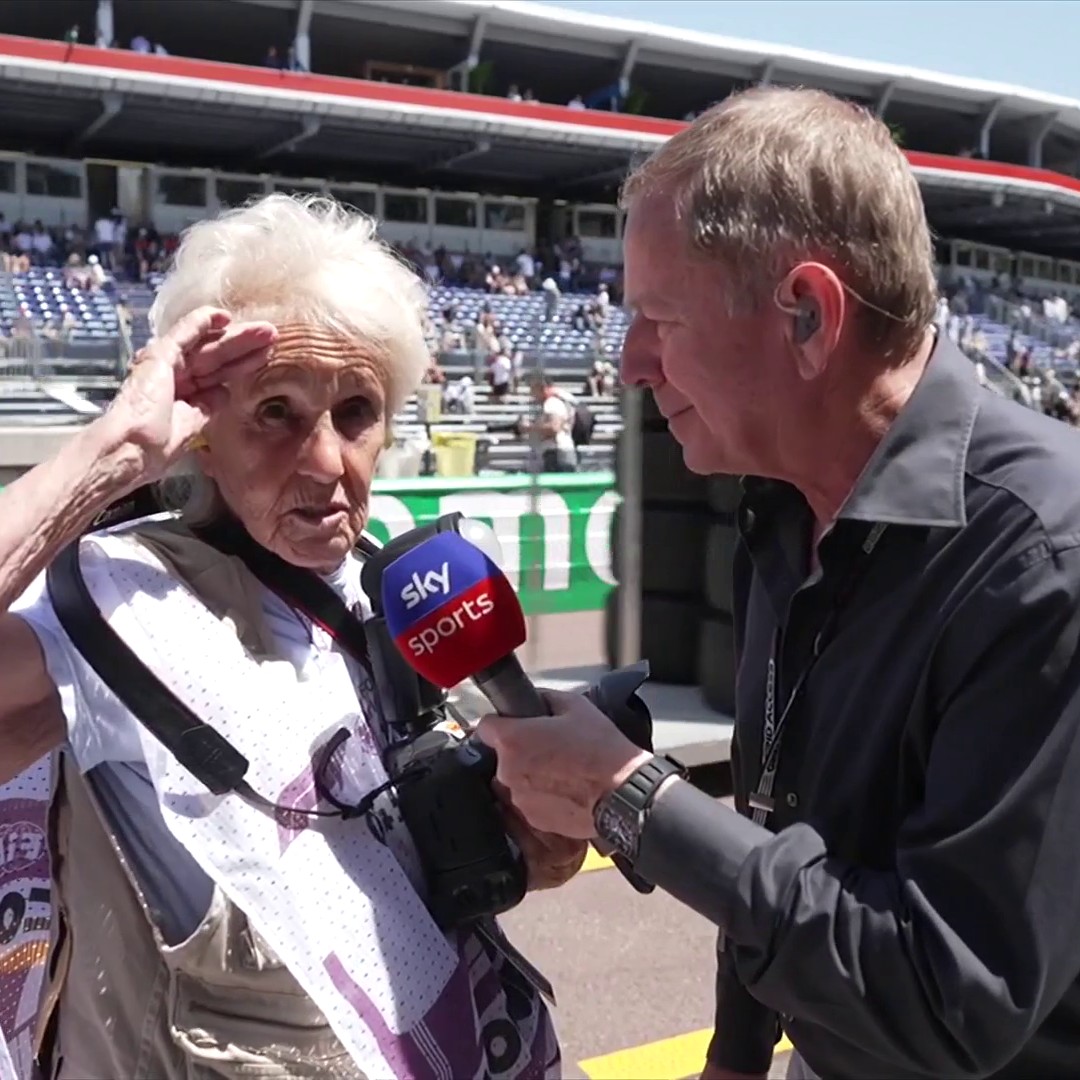 Martin Brundle randomly deciding to interview this 89 year old photographer is amazing 😄📷