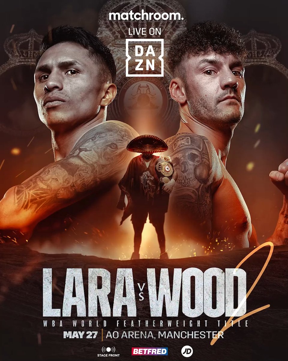Redemption. Revenge. Leigh Wood is coming for that belt. 🏆 #LaraWood2