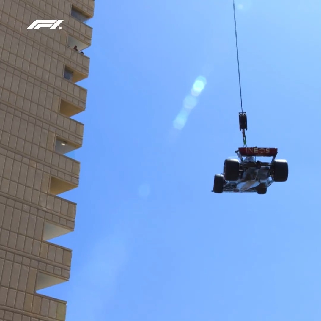 Only in Monaco! 🏗️ #MonacoGP #F1
