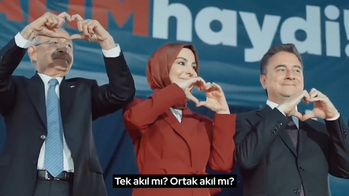 Özgür ve zengin Türkiye için #KararVer