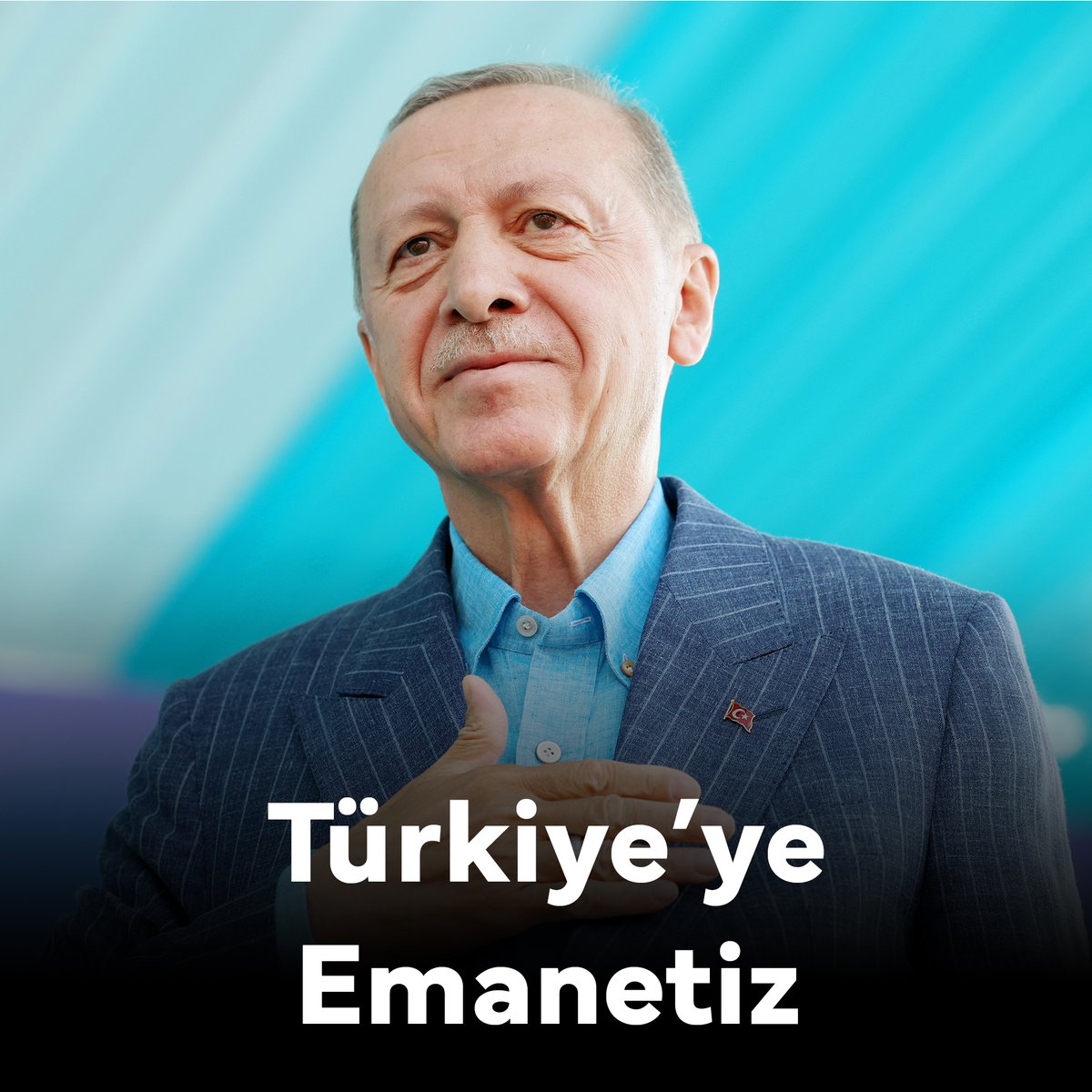 Son 21 yıldır Türkiye bize emanetti, yarın biz de Türkiye’ye emanetiz; milletimiz bize emanetti, yarın biz de milletimize emanetiz. Mevla görelim n'eyler, n'eylerse güzel eyler. Rabbim yolumuzu, bahtımızı açık etsin.