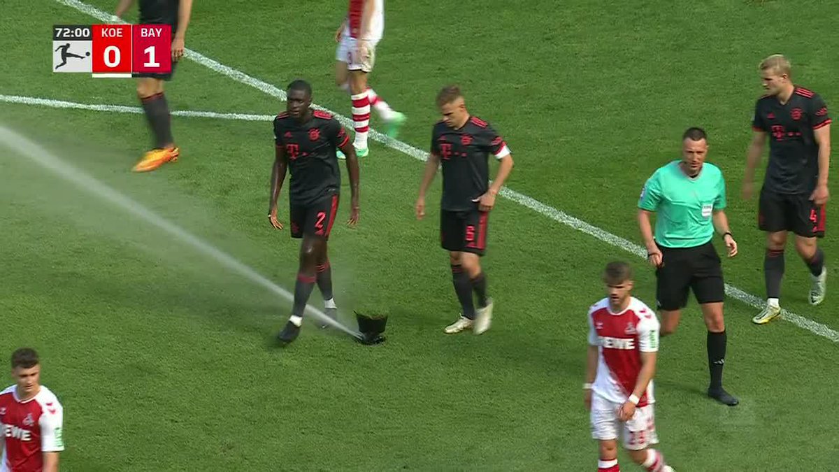 WHO TURNED ON THE SPRINKLERS?! 😂