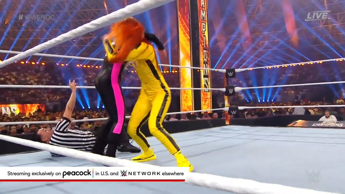 You can thank Trish Stratus if you'd like, but Trish should be thanking Zoey Stark! #WWENOC