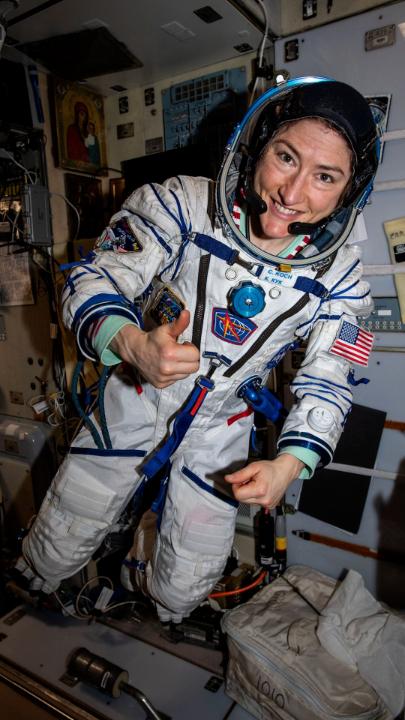 Before she was an astronaut, Christina H Koch was an electrical engineer at Goddard. She shared how doing science here at Goddard inspired her to explore the universe herself.
