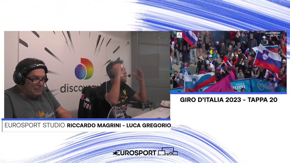 Gli ultimi metri della cronoscalata gli abbiamo vissuti così, a voi i commenti ❤️🔥❤️🔥❤️🔥 #EurosportCICLISMO | #Giro | #GirodItalia | #Roglic Greg Riccardo Magrini