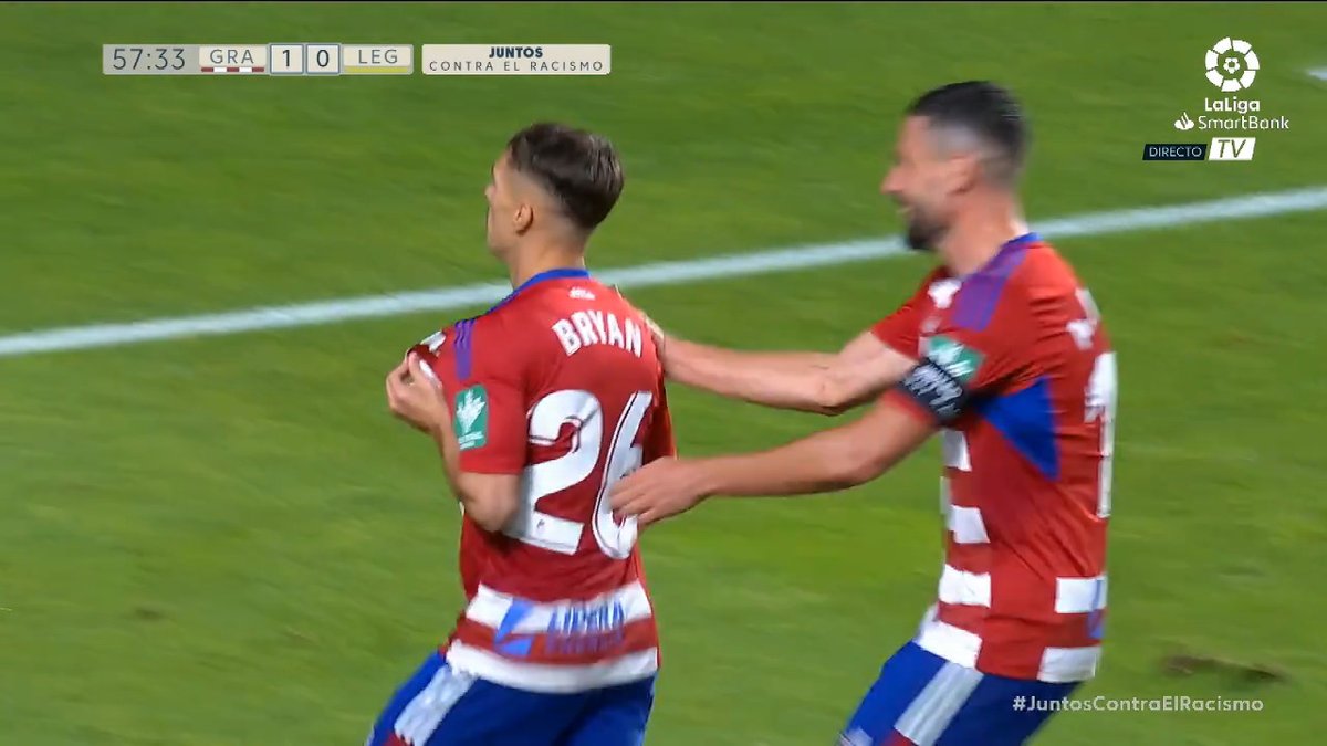 𝑼𝒏 𝒈𝒐𝒍 𝒅𝒆 𝑷𝒓𝒊𝒎𝒆𝒓𝒂 🌟El gol soñado por Bryan Zaragoza llegó el día exacto. En el momento exacto. ⬆️El Granada CF ❤️⚪️ acaba primero #LaLigaSmartbank y regresa a #LaLiga. #LaCasaDelFútbol