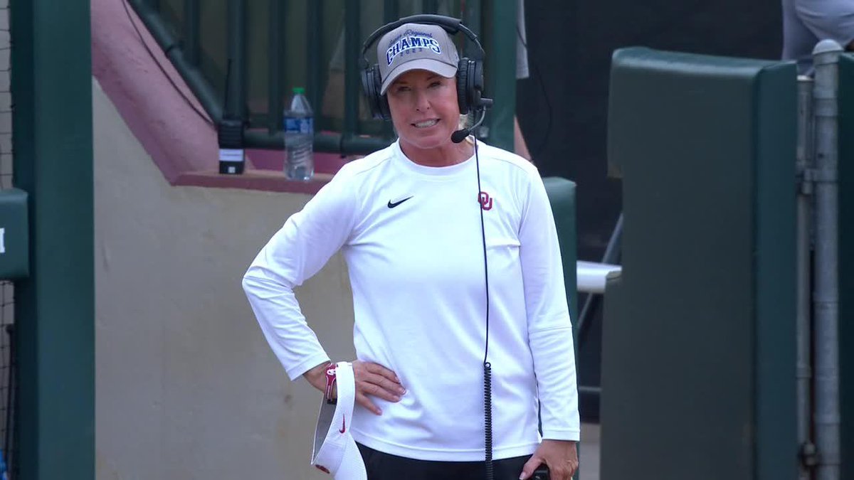 "The way these guys respond, they're great." Oklahoma Softball head coach Patty Gasso is giving us all the feels after their come-from-behind win 🥹