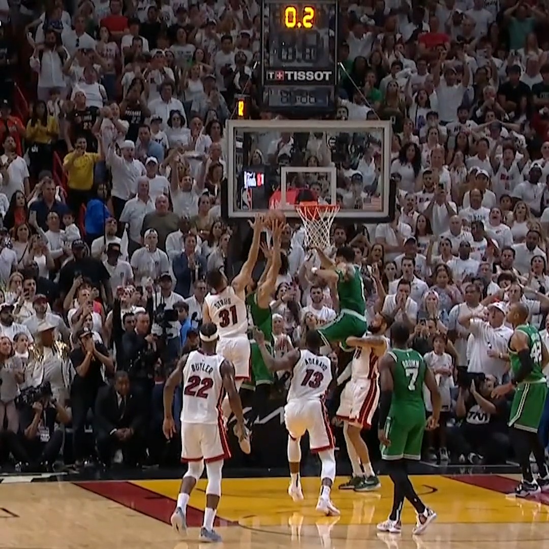 DERRICK WHITE SAVED THE CELTICS' SEASON AT THE BUZZER 🚨