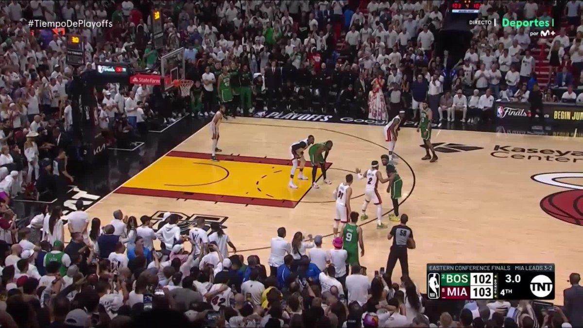 ¡¡INCREÍBLE DERRICK WHITE!! ☘️🤯 ¡¡BOSTON FUERZA EL GAME 7!! #TiempoDePlayoffs