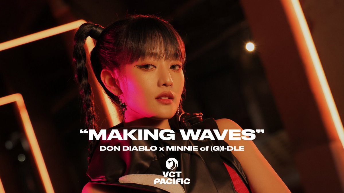 “Making Waves” ft. Minnie of (G)I-DLE // VALORANT Champions Tour Pacific 2023. #VCTPacific #MakeWaves