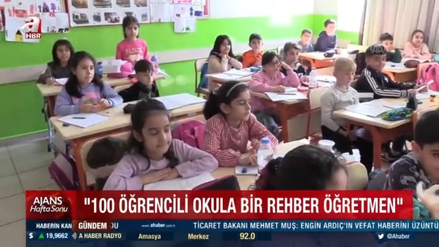 “100 öğrencili okula bir rehber öğretmen” Okullarda yeni dönem.