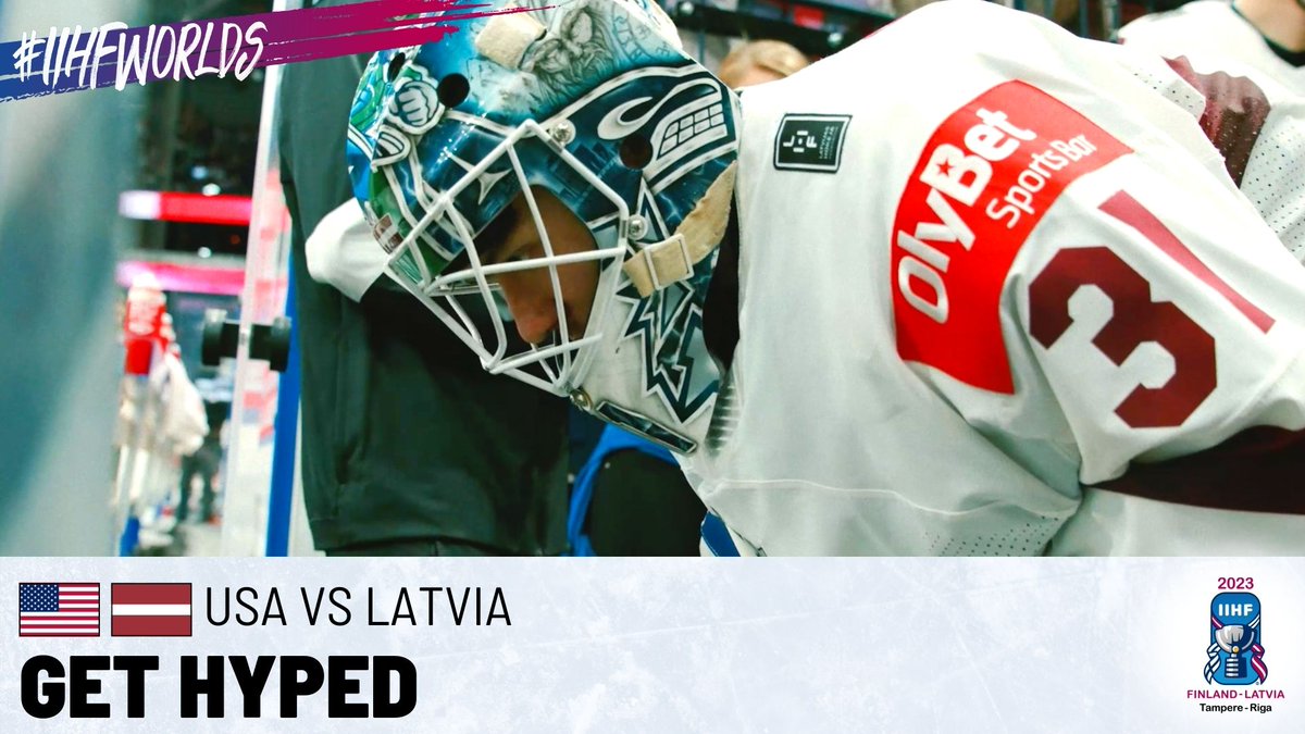 The BRONZE medal game is on!🇺🇸💥🇱🇻 USA Hockey against LV Hokeja federācija. #IIHFWorlds