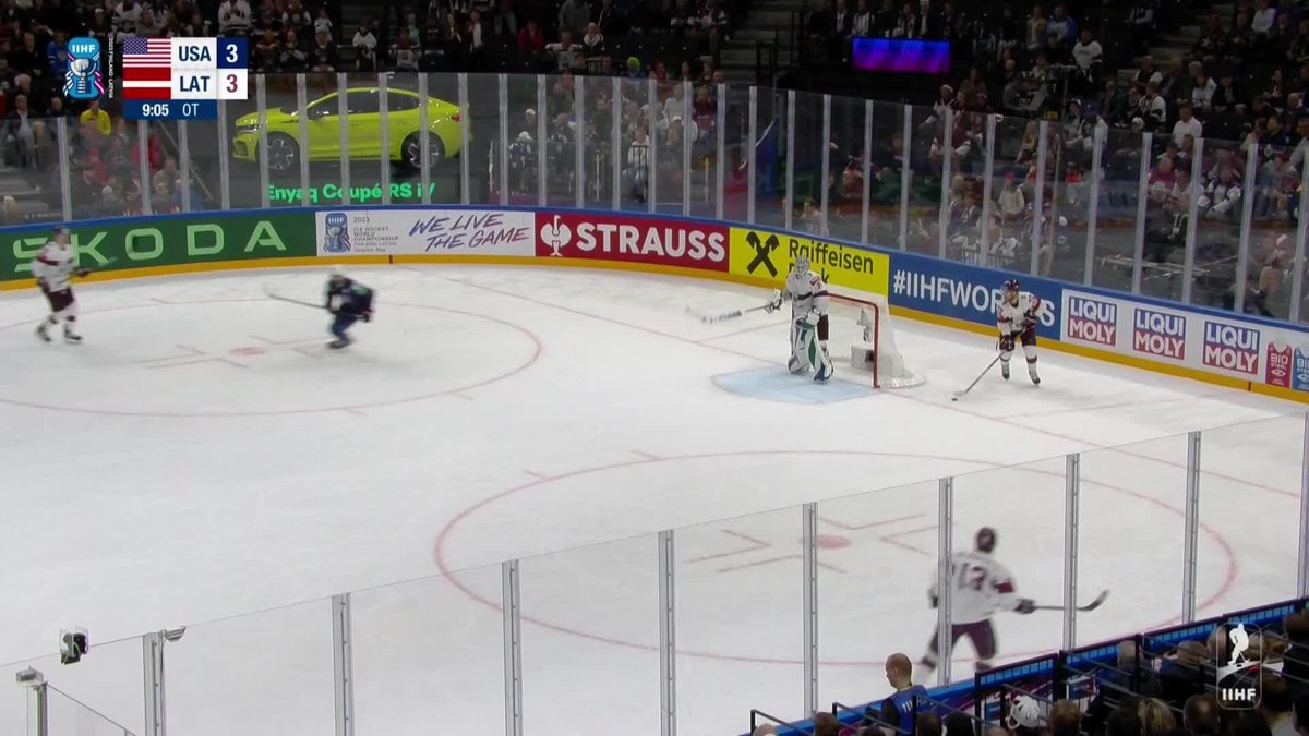 Kristians Rubins with the BRONZE MEDAL GOAL!🇱🇻🚨 LV Hokeja federācija #USALAT #IIHFWorlds
