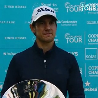 "My wife never caddies for me but this week she was here, so it’s been the perfect week and as good as any other I’ve ever had." Matteo Manassero 💬 | #CopenhagenChallenge