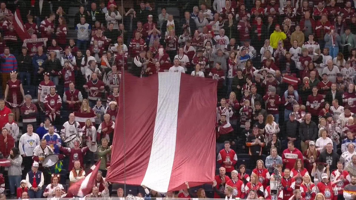 THEY DID IT!๐ช LV Hokeja federฤcija #USALAT #IIHFWorlds