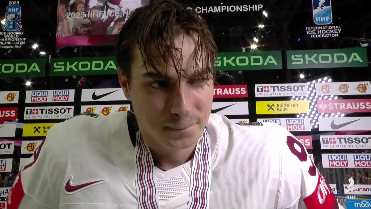 "Paldies!"🙏 - Kristians Rubins. LV Hokeja federācija #USALAT #IIHFWorlds