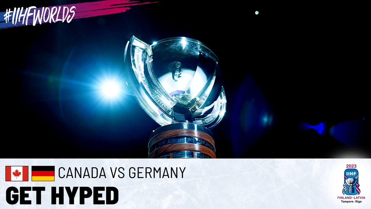 The puck will be dropped. Canada or Germany will end with gold.🇨🇦💥🇩🇪 #CANGER #IIHFWorlds Hockey Canada Deutscher Eishockey-Bund