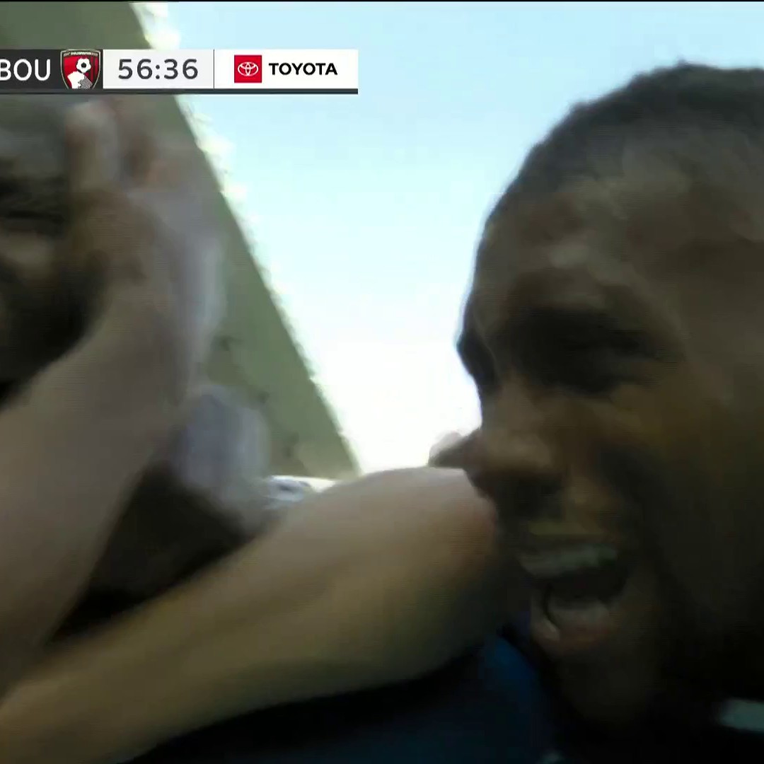 Abdoulaye Doucouré with a MASSIVE goal for Everton that lifts them out of the relegation zone 🔥 (via NBC Sports Soccer)