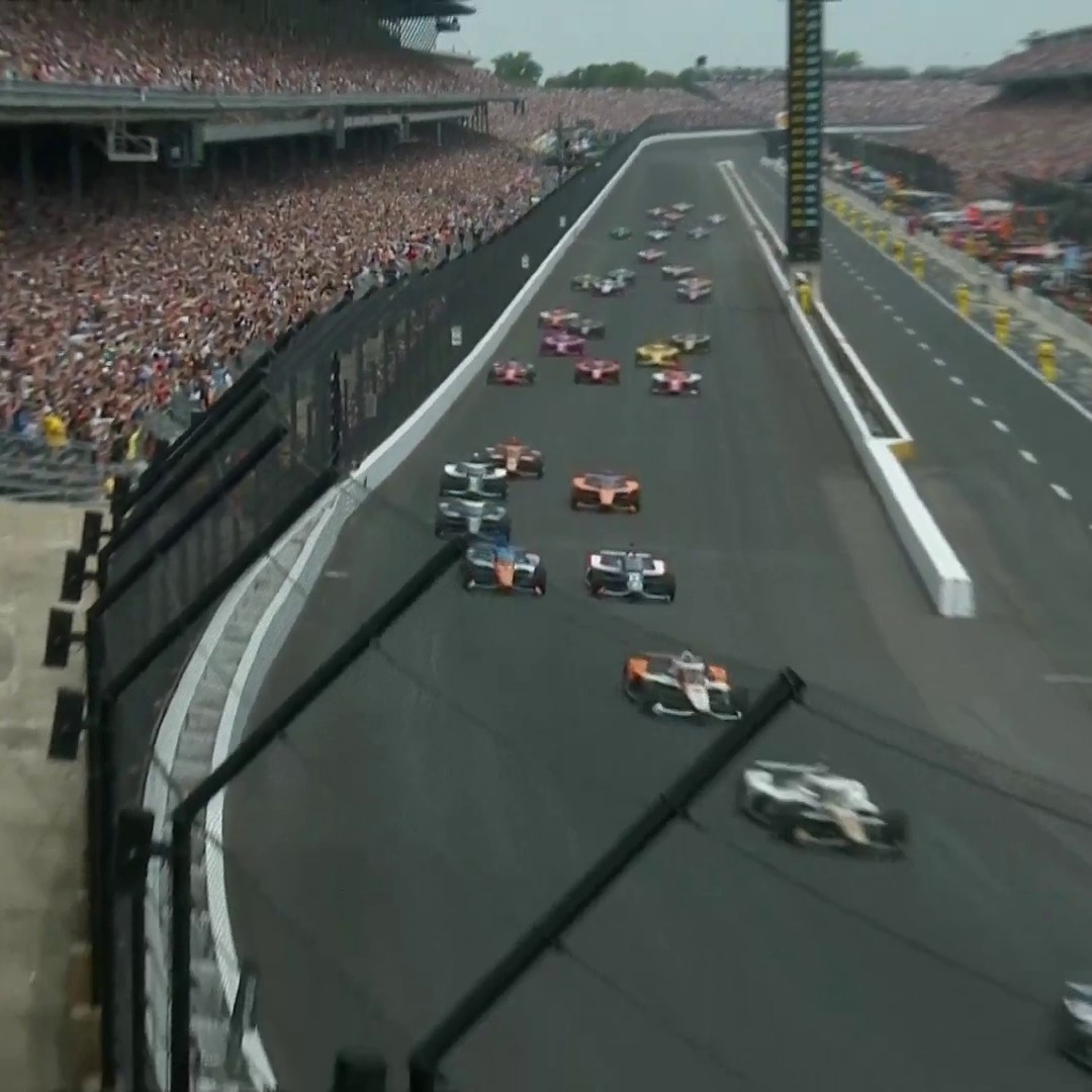 RETWEET if you’re watching the #Indy500! 📺: @NBC and @Peacock