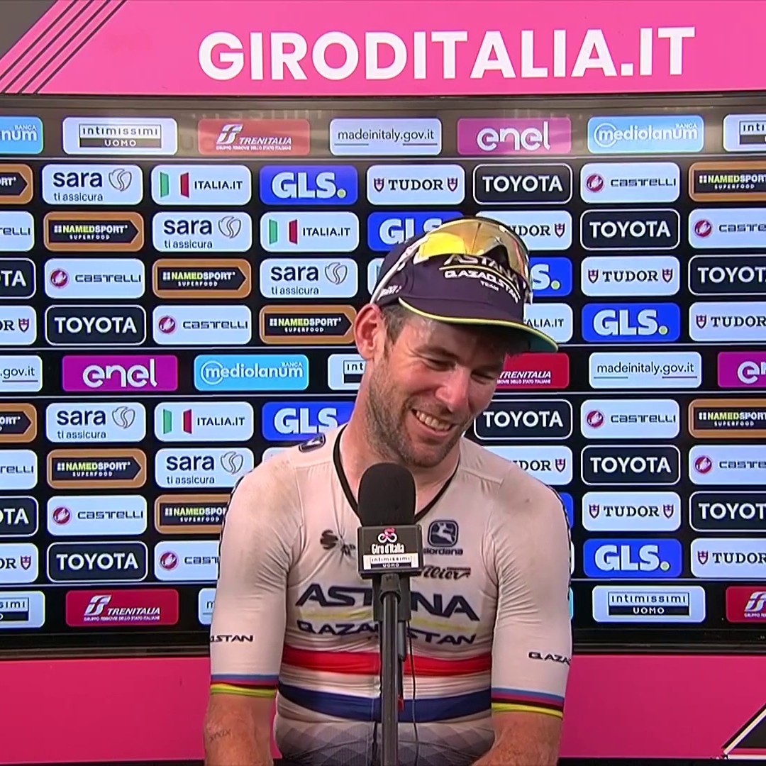 "Pretty emotional to be fair" Mark Cavendish on what was a stunning end to his last Giro ๐ฅบ