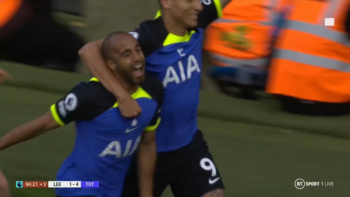 Lucas Moura with the perfect parting gift for Tottenham! 😍 An utterly superb solo goal in his last game for the club.