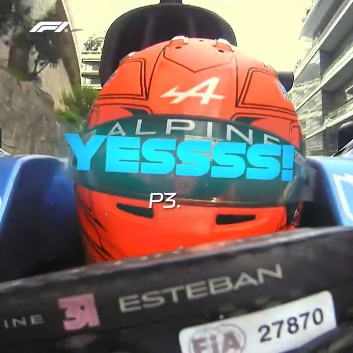 A day, and a weekend, that Esteban Ocon will NEVER forget 🥉👏 #MonacoGP BWT Alpine Formula One Team