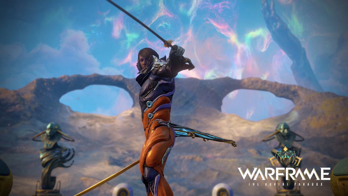 Earn the Drifter Keeler Suit when you complete Acts and rank up in Nightwave: Nora's Mix Vol. 4, Dreamers!