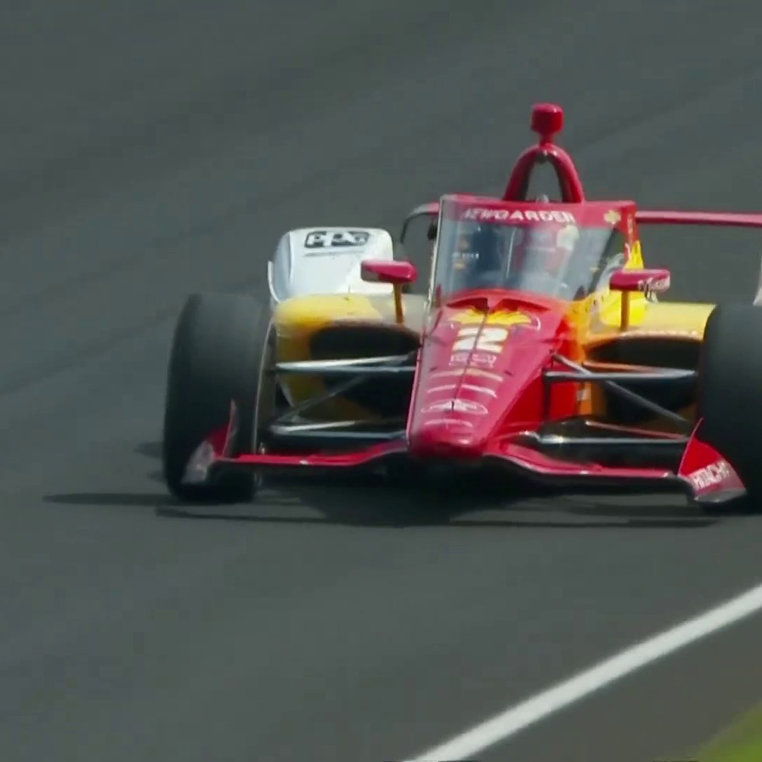 THE FINAL LAP OF THE 107TH #INDY500. JOSEF NEWGARDEN WINS!