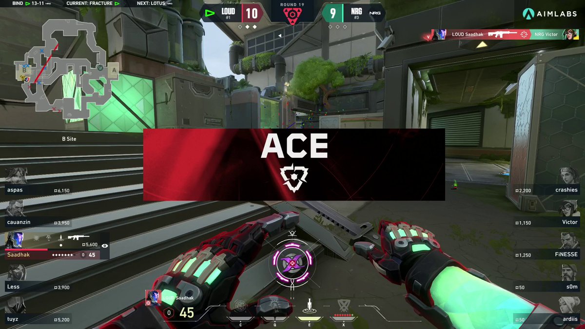 SAADHAK. CLUTCH. ACE. #VCTAmericas |
