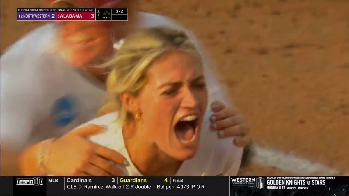 The Crimson Tide is coming for you, OKC! 🥳 #RoadToWCWS x 🎥 ESPNU / Alabama Softball