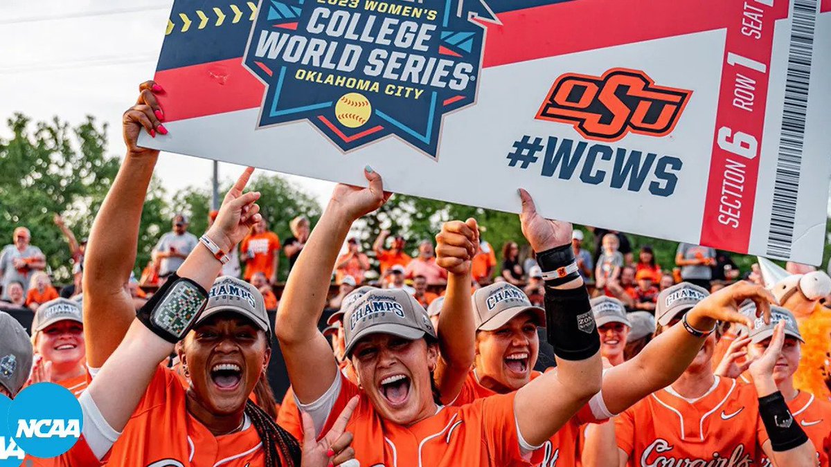 THE 2023 WCWS FIELD IS SET! 🎟 Watch the moment all eight teams punched their ticket to OKC. #WCWS
