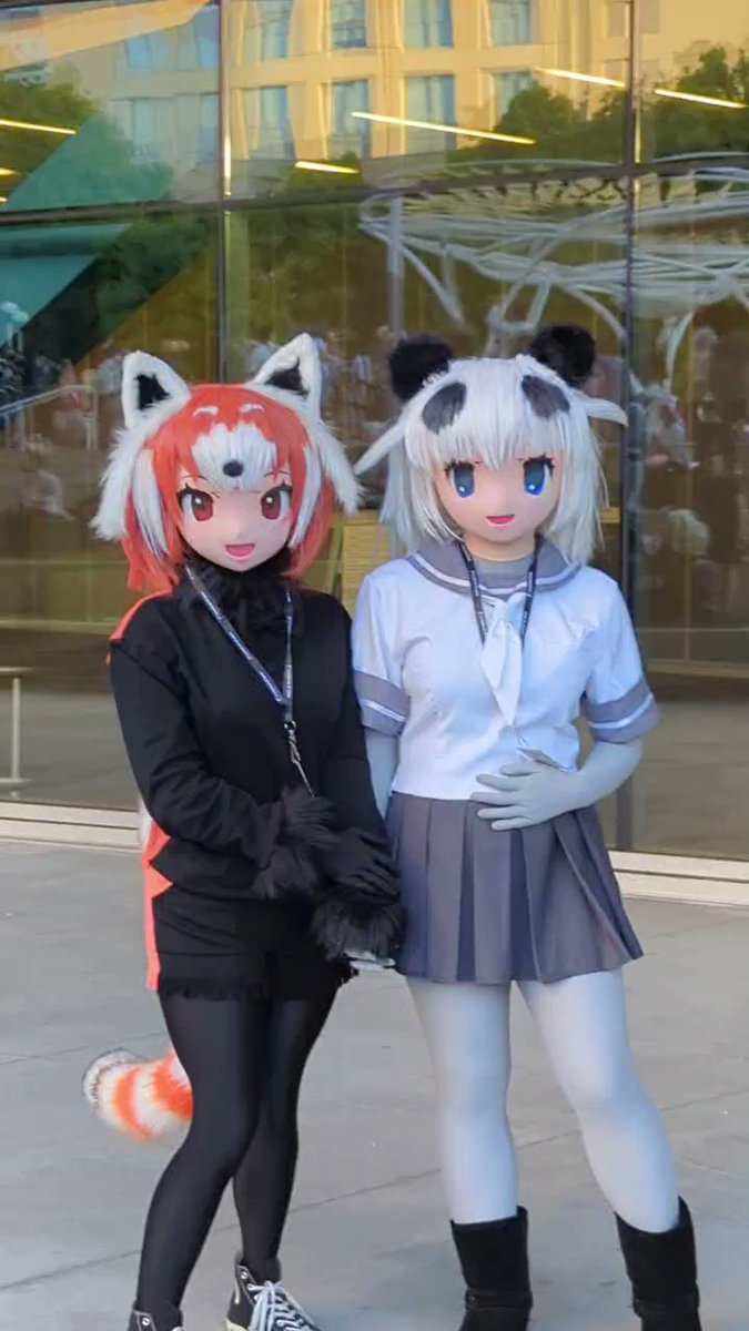 パンダ＆パンダ！ ♥️ #kigurumi