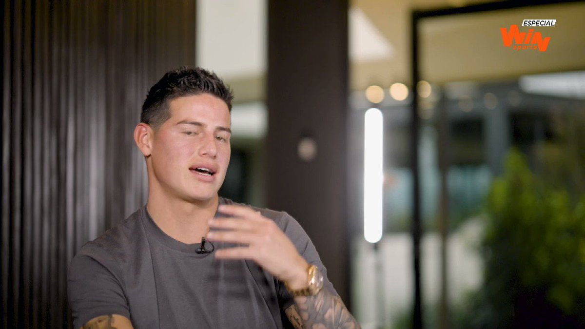 ⚽ "Falcao, David Ospina y yo" James Rodríguez sobre los mejores jugadores colombiano de todos los tiempos. #JAMESxWIN