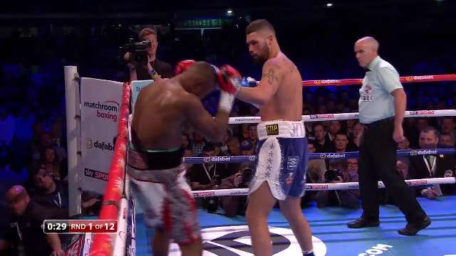 🗓 ON THIS DAY in 2016... The dream became a reality as Tony Bellew stopped Ilunga Makabu to become the WBC Cruiserweight Champion of the World in front of a sold-out Goodison Park 🔵 A special night 👏🏼 🎬 Matchroom Boxing #TonyBellew | #BoxingFans