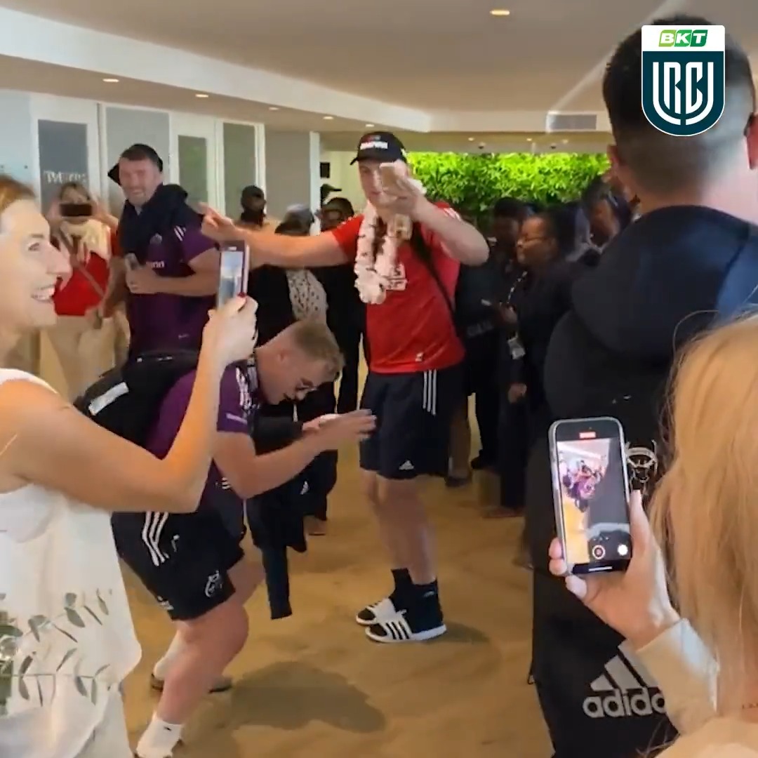 A Cape Town goodbye for @MunsterRugby 👏 A heroes homecoming awaits... #BKTURC #URC | #UnitedWeRise