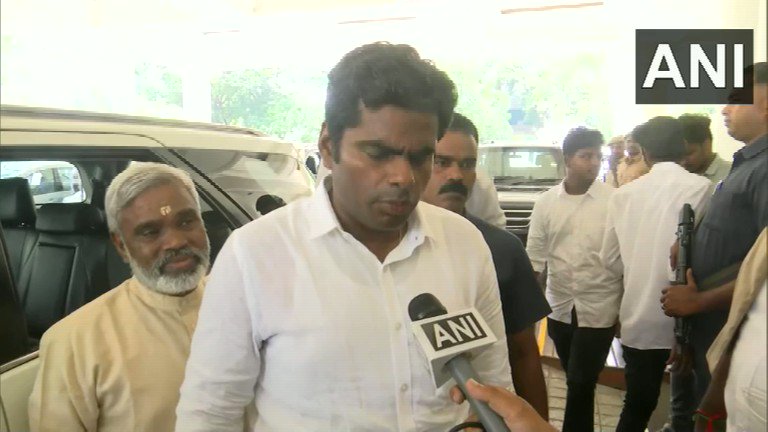 #WATCH | FIR has been filed by Delhi police and an investigation is on. I haven't seen anywhere that a complainant is saying to arrest the person first and then I will talk. The law cannot function like that. If he is found guilty then 100% action will be taken against him: Tamil Nadu BJP chief K Annamalai on CM MK Stalin's tweet on wrestlers detention