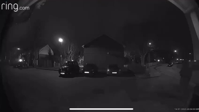Failed murder attempt in London Captured on a ring doorbell