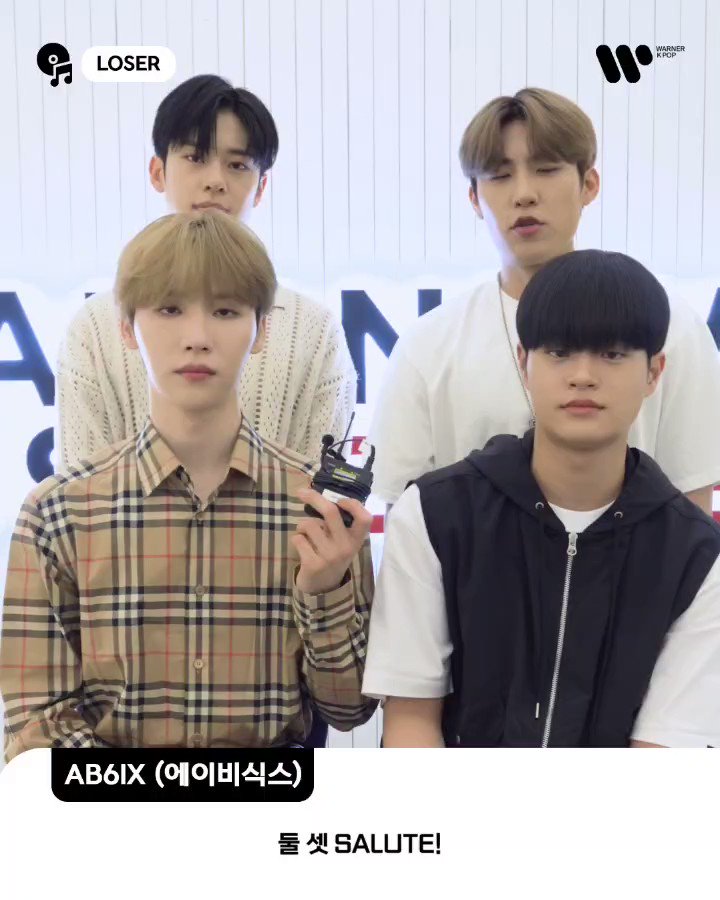 <THE FUTURE IS OURS : LOST>로 찾아온 AB6IX (에이비식스)의 인사 영상이 도착했습니다 👏🏻 🎵 📼 BGM👀 AB6IX (에이비식스) - LOSER #warnermusic #warnerkpop #KPOP #AB6IX #에이비식스 #THE_FUTURE_IS_OURS #LOSER AB6IX