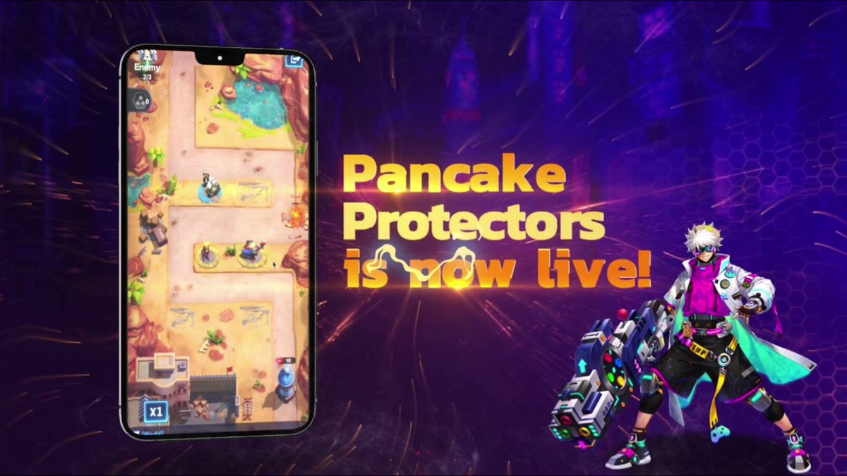 🎉 The official launch of Pancake Protectors has arrived! 🛡 Unite your heroes, protect your territories, and claim victory! 🦸 🎮 Immerse yourself in the captivating world of tower defense gameplay now: 🐰 Holders of PancakeSwap Bunnies & Squads gain enhanced heroic power, granting you a competitive advantage in the game ⚡️ 🎁 Get ready for thrilling seasonal rewards: CAKE & exclusive NFTs! Discover more: Have Questions? #PancakeProtectors #CAKE #GameFi