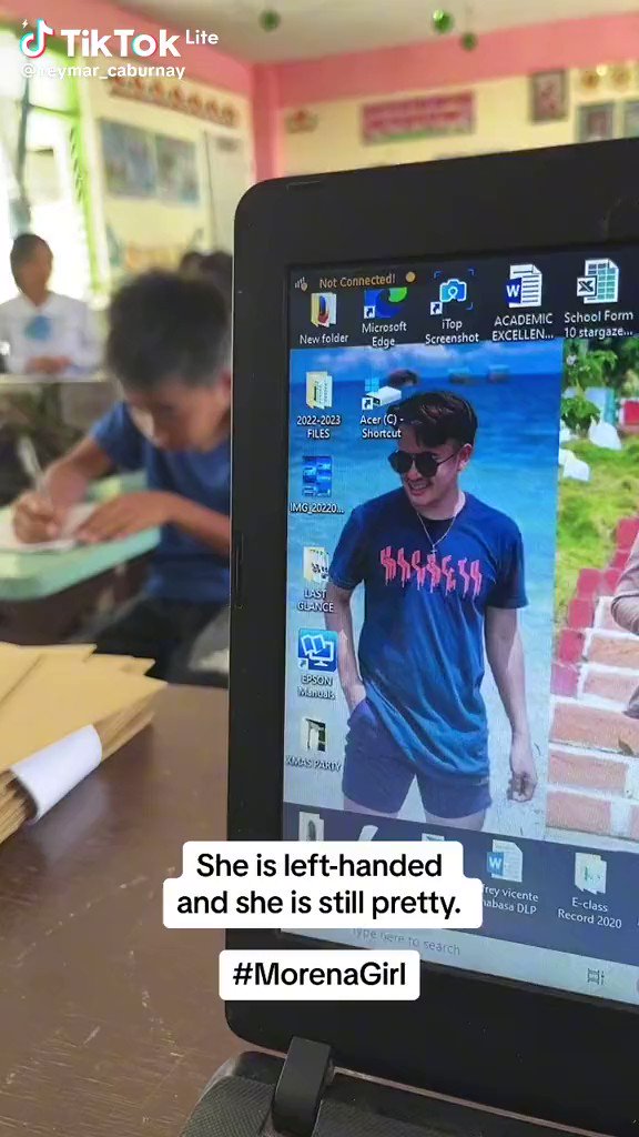 Creepy and downright inappropriate itong titser na ito. Ang mas malala pa, he's defending pa itong ka-weirdohan niyang ito ha. 📹: reymar_caburnay on Tiktok