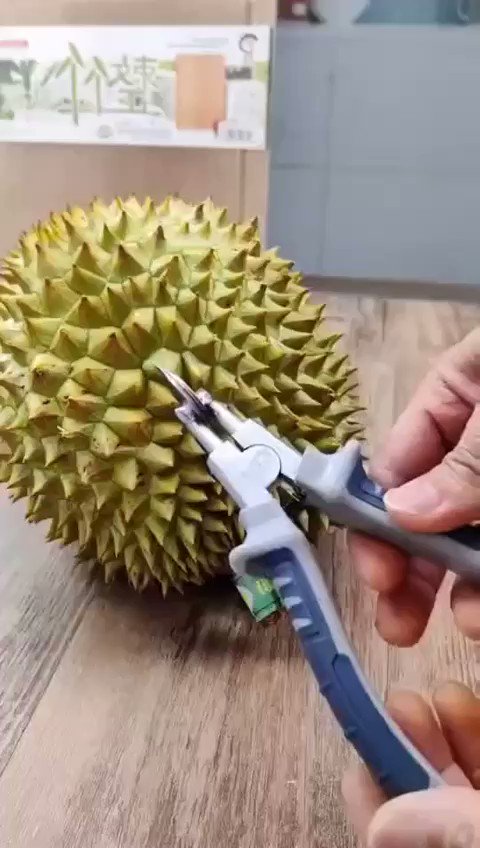 Durian opener … they say it is from China !
