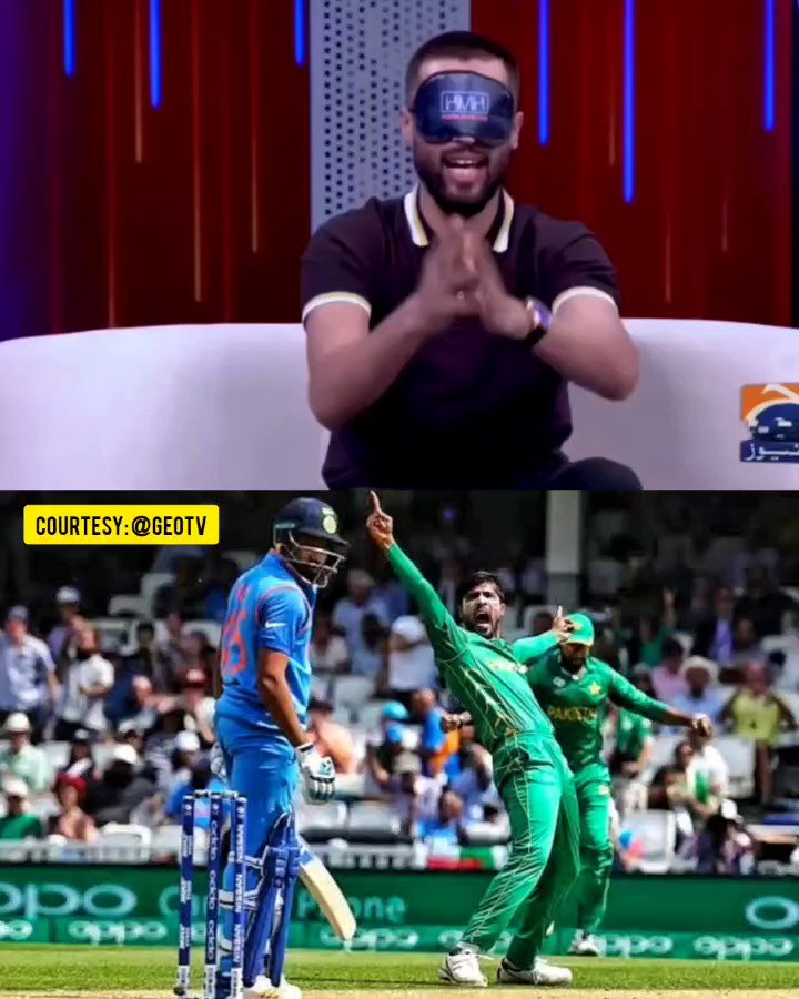 Here's how Mohammad Amir gets the right guess about Rohit Sharma! 😂🫢 #MohammadAmir #RohitSharma𓃵 #PakistanCricket