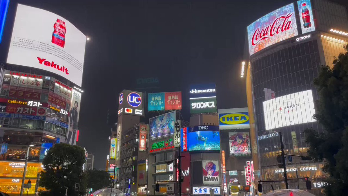 【屋外広告情報】 渋谷駅ハチ公前広場を中心とした13面にて #カゲマス の屋外広告を掲載中！ 屋外広告撮影CPを開催中ですので、 是非チェックしてください！ ※媒体・店舗へのお問い合わせはお控えください ※歩行者や交通の妨げとなる様な行為はお控えください #陰の実力者 #シャドウガーデン降臨