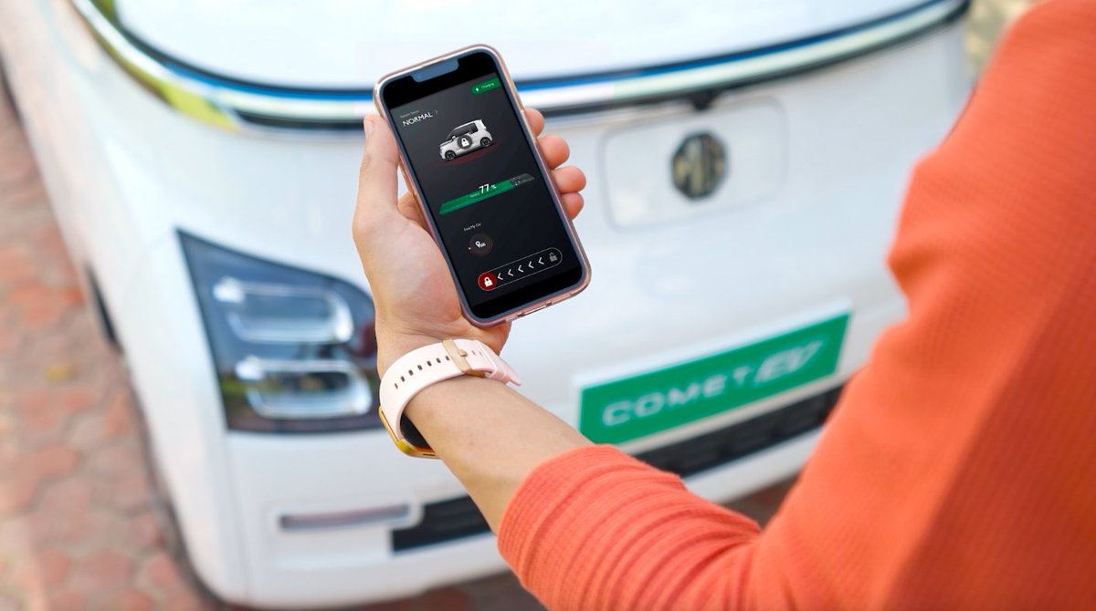 No more charging drama with MG Comet EV's three-point easy charging solution!​ Don't sleep on this, book your Comet EV ASAP for a lit deal starting from ₹7,98,000*.​ #CometEV #UrbanMobility #MorrisGarages #MGMotorIndia #BookNow