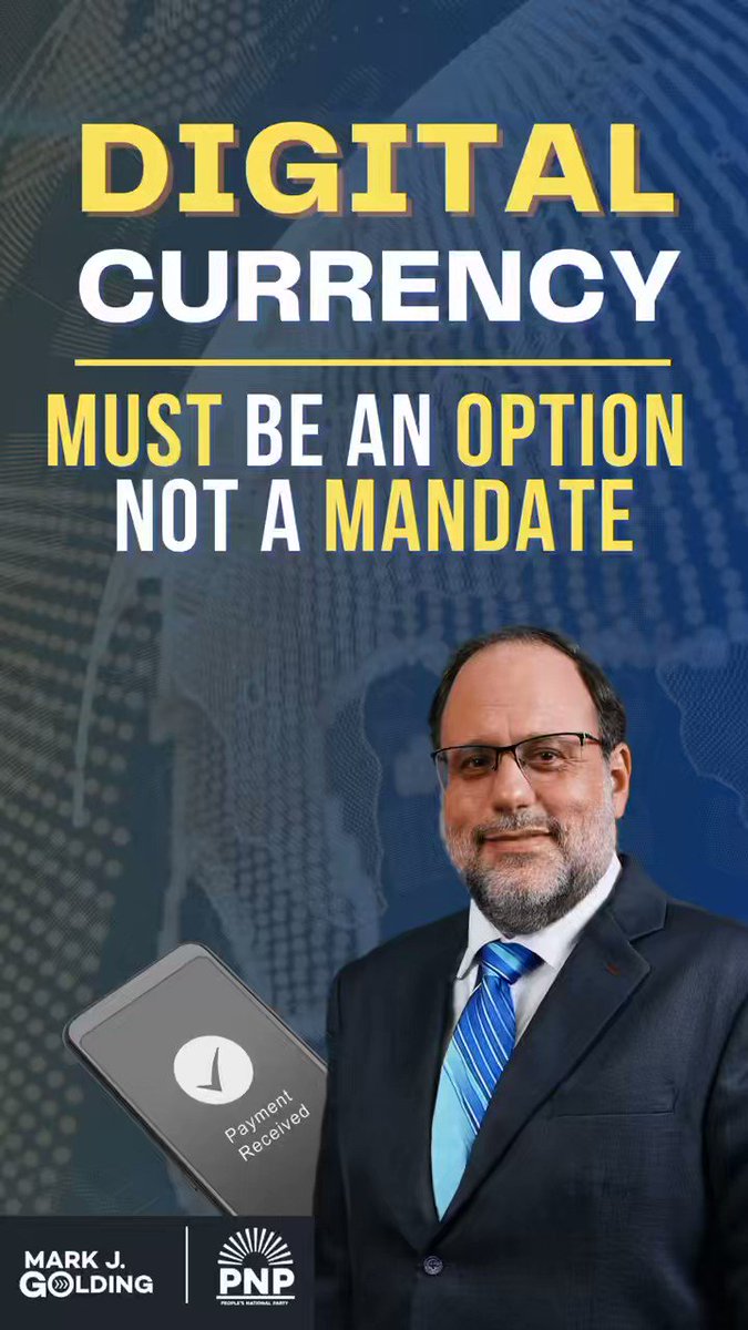 Digital Currency must be an option not a mandate. Right now there was billions spent on new bank notes that can’t even be used in ATM’s. We need a #NewDirection where plans are properly thought out and implemented instead of photo opportunities. #TimeCome